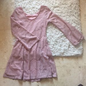 Xhilaration blush lace dress